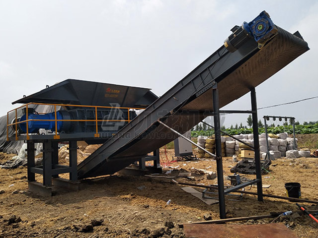 天津生物質(zhì)燃料破碎現(xiàn)場(chǎng)