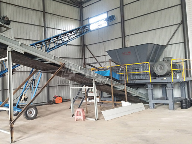 雙鴨山生物質(zhì)秸稈處理現(xiàn)場(chǎng)