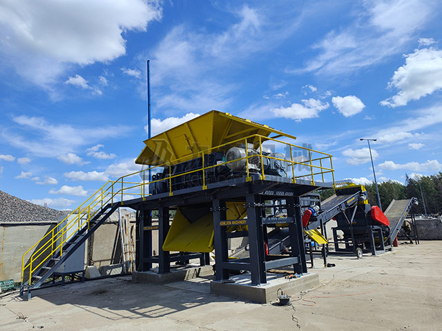 金屬撕碎機提高了金屬資源的回收和再利用