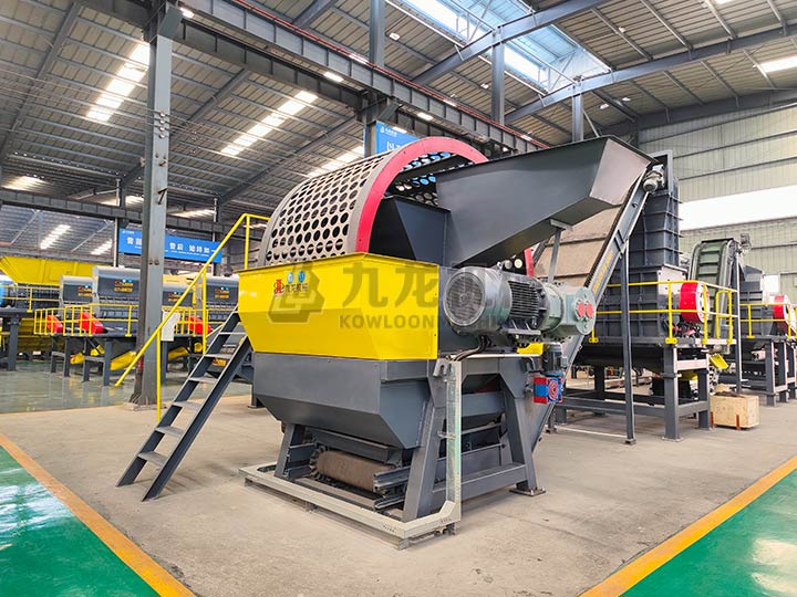 廢舊輪胎回收生產(chǎn)線