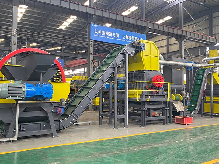 廢舊輪胎回收生產(chǎn)線