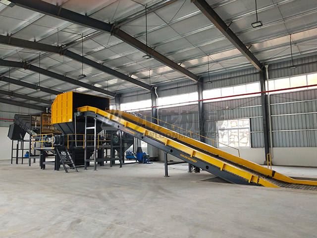 大件垃圾資源化處理系統(tǒng)用緩解了大件垃圾處理壓力